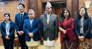 परराष्ट्रमन्त्री एनपी साउद बेलायत प्रस्थान