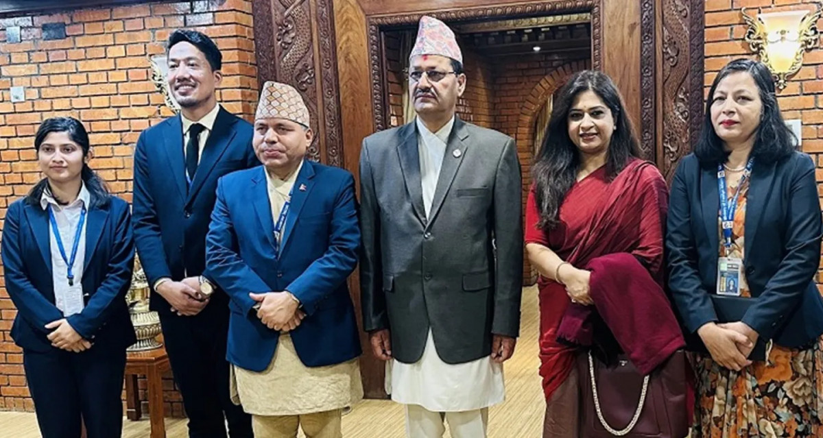 परराष्ट्रमन्त्री एनपी साउद बेलायत प्रस्थान