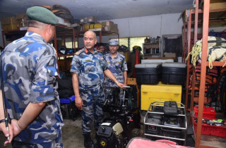 मनसुनजन्य विपद् उद्धारका लागि तयारी हालतमा रहन आईजीपी अर्यालको निर्देशन
