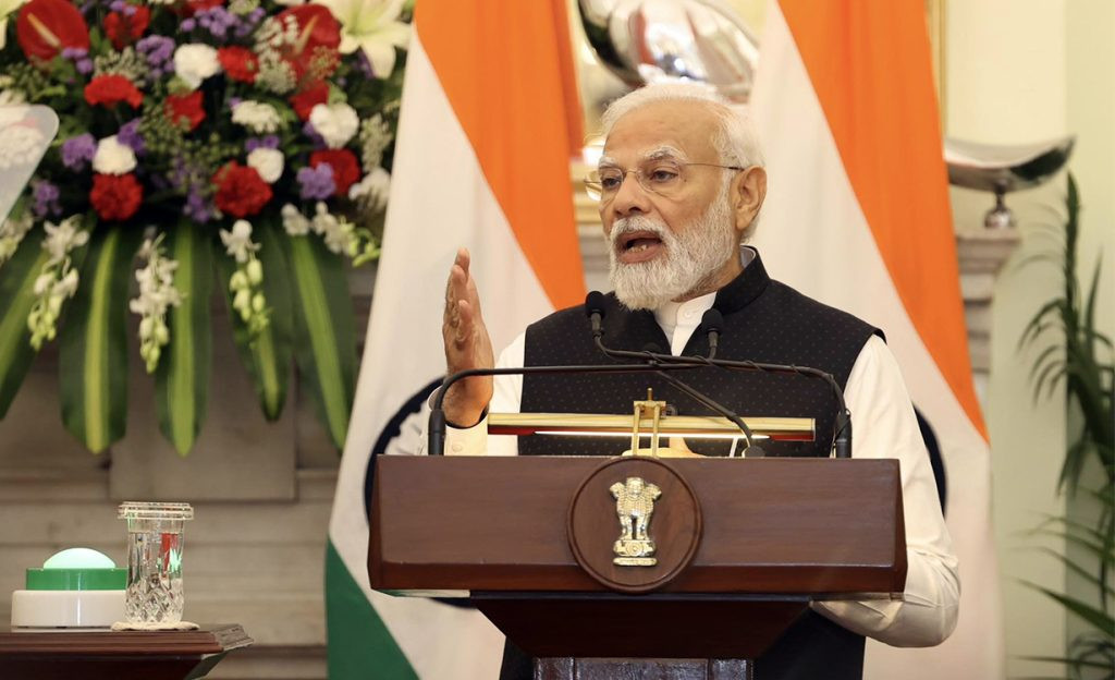 नेपालसँगको सीमा विवाद सहमतिमै समाधान गर्छौं : भारतीय प्रधानमन्त्री मोदी