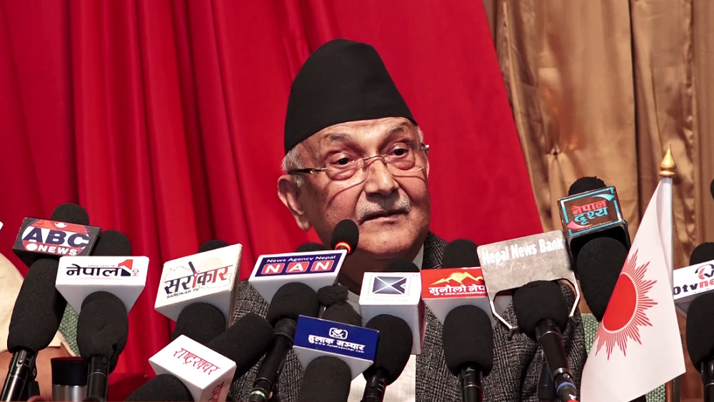एमाले बाहेक ‘समृद्ध नेपालः सुःखी नेपाली’ भन्ने आँट कसैको छैन : केपी ओली