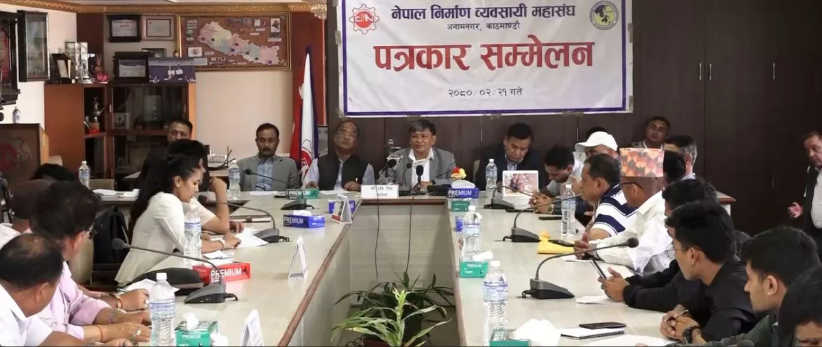 असार ४ गतेभित्र सबै आयोजनाको म्याद थप नगरे काम ठप्प पार्ने निर्माण व्यवसायीको चेतावनी