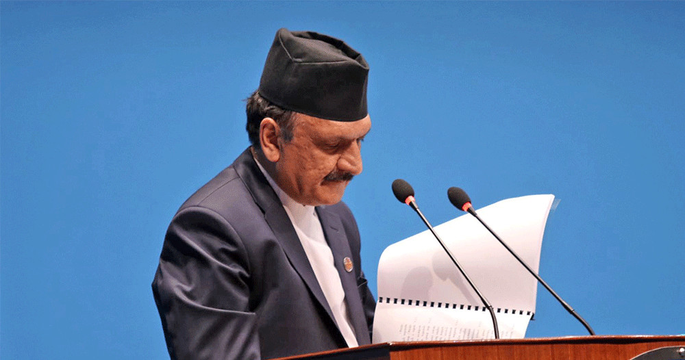 बजेटमाथिका प्रश्नको अर्थमन्त्रीद्वारा जवाफ, बिनाआधार आरोप नलगाउन आग्रह, सांसदहरुको रोकिएन प्रहार(खासखबर)
