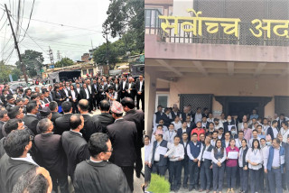 आन्दोलित अदालतका कर्मचारी र कानुन व्यवसायीबीच सहमति