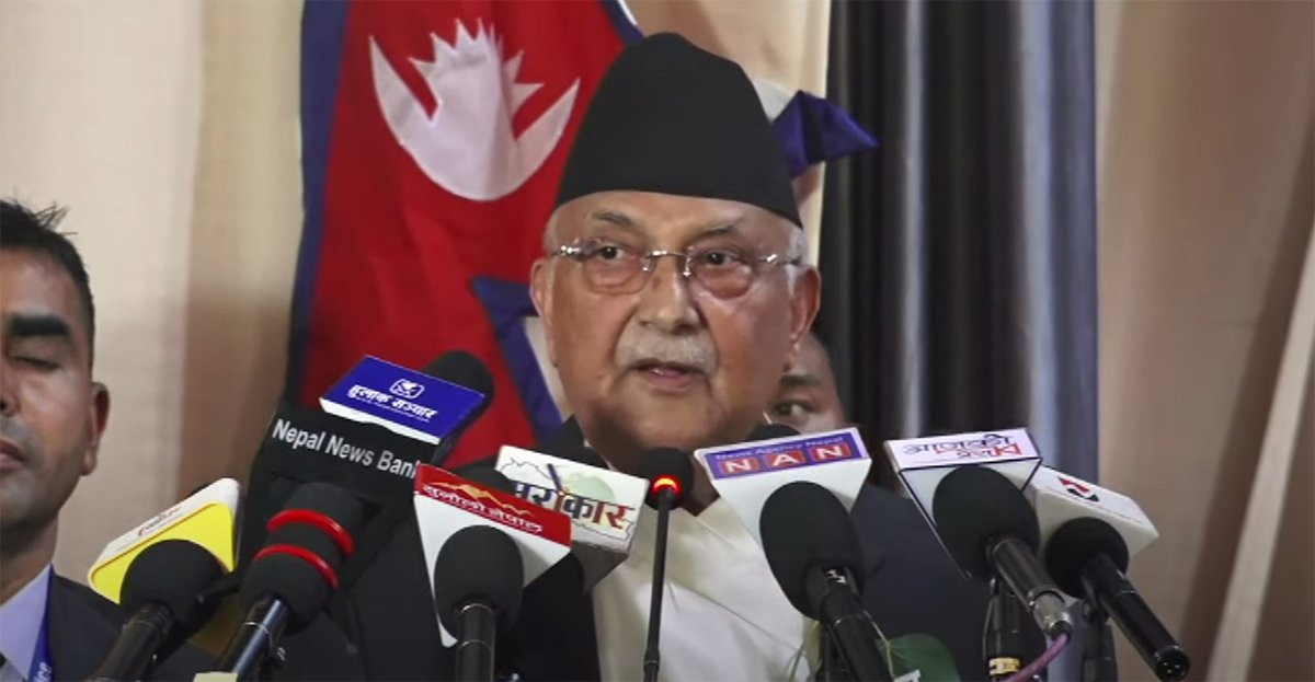 ‘ललिता निवास प्रकरण छानविन गर्दा गठबन्धनकै नेता पर्छन्’ : केपी ओली