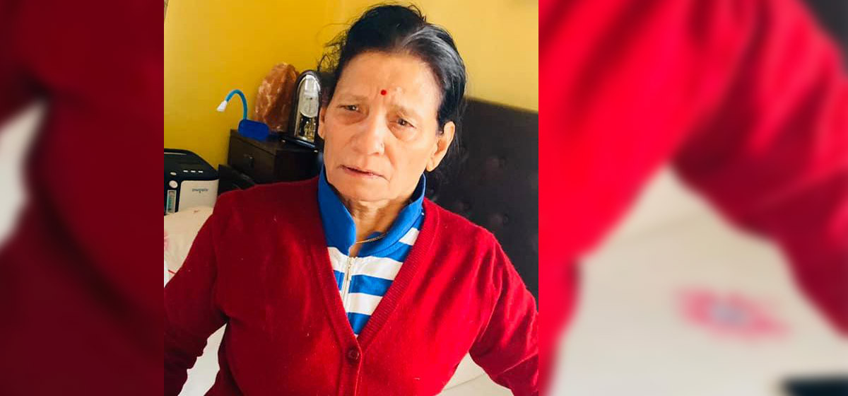 प्रधानमन्त्री पत्नी सीता दाहालको निधन, आजै अन्तिम संस्कार गरिने