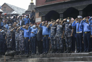 सीता दाहालको राजकीय सम्मानका साथ अन्त्येष्टि