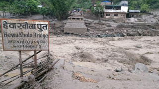 संखुवासभामा बाढीबाट बेपत्ता एक जनाको शव एक महिनापछि भेटियो