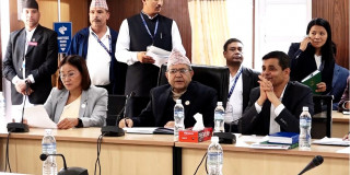 संसदीय समितिका सभापति र सभामुख घिमिरेबीच छलफल सुरु