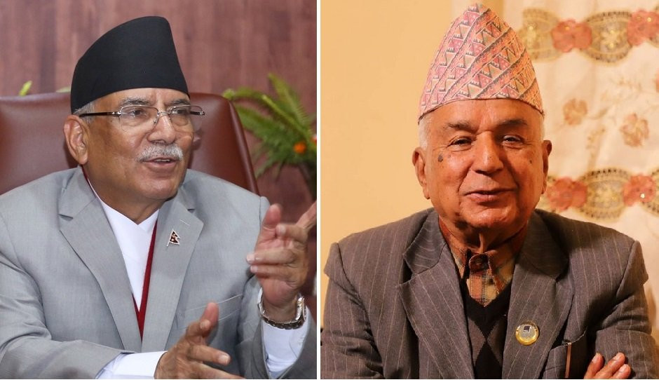 राष्ट्रपतिसँग प्रधानमन्त्रीको भेट, नयाँ सत्ता गठबन्धनबारे जानकारी