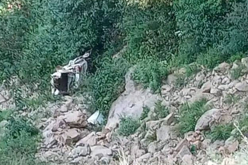 सल्यानमा तरकारी बोकेको जिप दुर्घटना हुँदा २ जनाको मृत्यु, १ जना घाइते