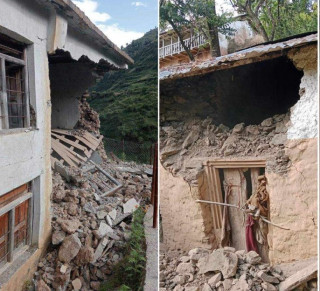 बझाङ भूकम्पः एक जनाको मृत्यु, १३५ घर भत्किए