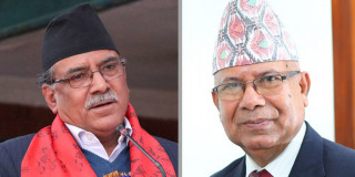 प्रधानमन्त्री प्रचण्ड र माधव नेपालबीच भेटवार्ता