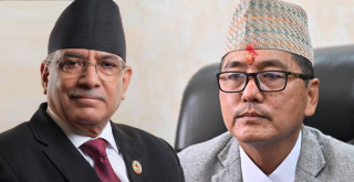राजेन्द्र लिङ्देनलाई प्रचण्डको विन्ती– 'कोसीमा सरकार बनाउन सघाइदिनुस्'
