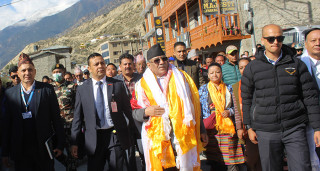 रुकुम पश्चिम पुगे प्रधानमन्त्री प्रचण्ड