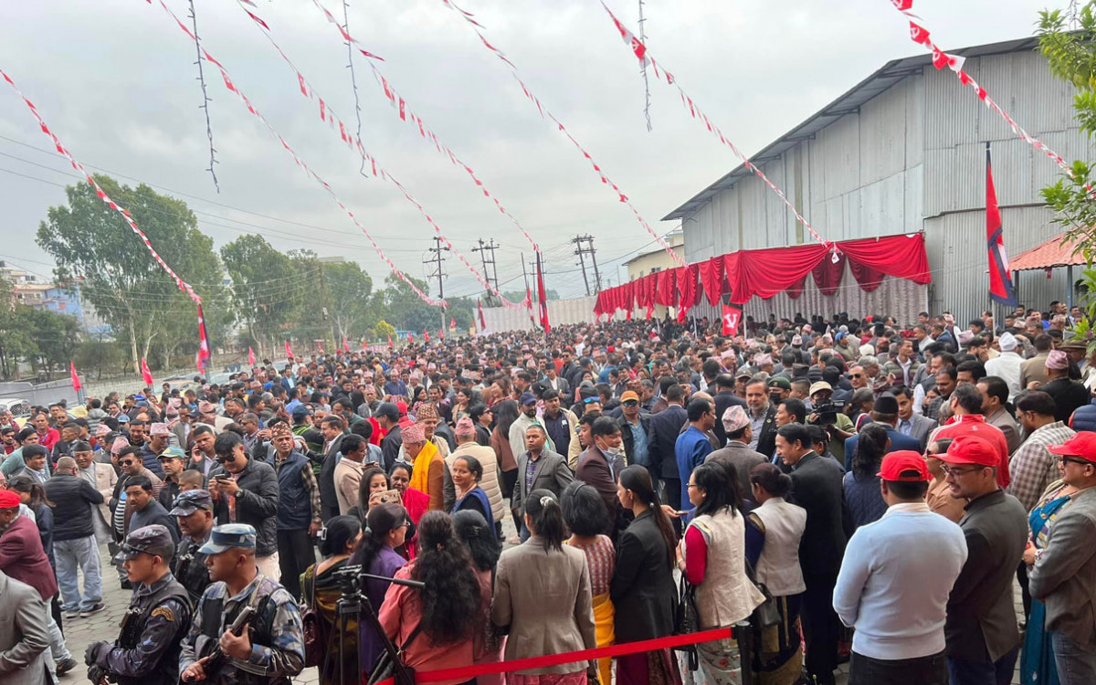 एमालेको चियापान कार्यक्रम सुरु