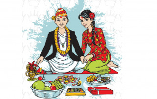 नेपालीको दोस्रो चाड तिहार, दिदीबहिनी र दाजुभाईले एकआपसमा सद्भाव बाड्दै भाइटीका पर्व मनाईँयो(खासखबर)