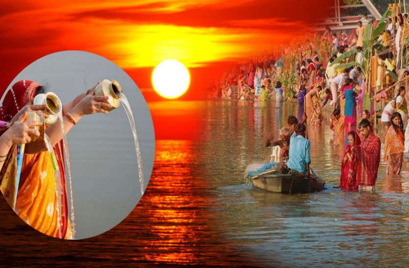 आज छठ पर्वको मुख्य दिन,अस्ताउदो सुर्यलाई दिईयो अर्घ, छठघाटमा भक्तजनको घुईँचो,भोलि उदाउँदो सूर्यलाई अर्घ दिएसँगै छठ सकिने(खासखबर)