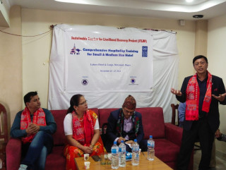 पर्यटन बोर्ड, एसटीएलआरपी र हानको सहकार्यमा झापामा आतिथ्यता सम्बन्धि तालिम