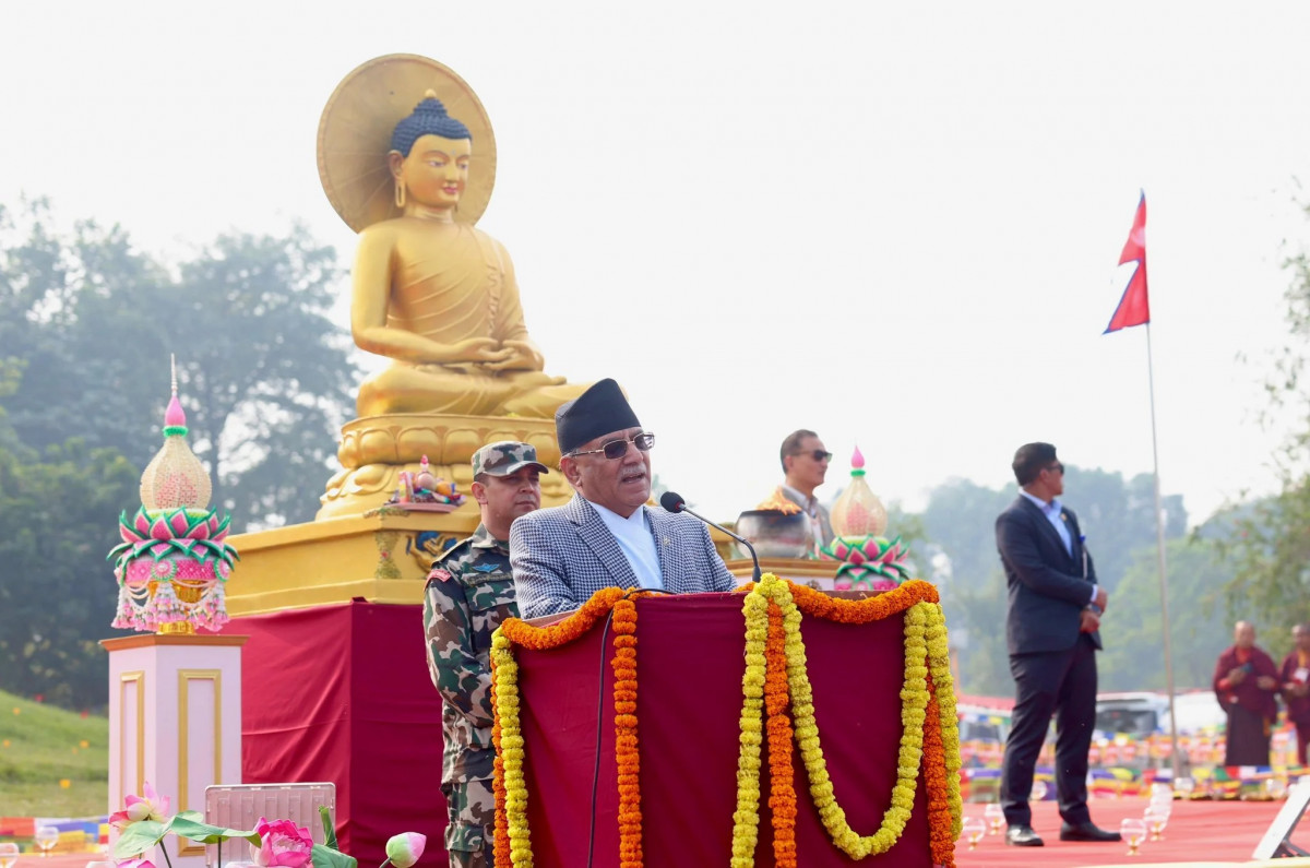 ‘सम्राट अशोकजस्तै म पनि शान्तिका लागि लडिरहन्छु’ : प्रधानमन्त्री प्रचण्ड