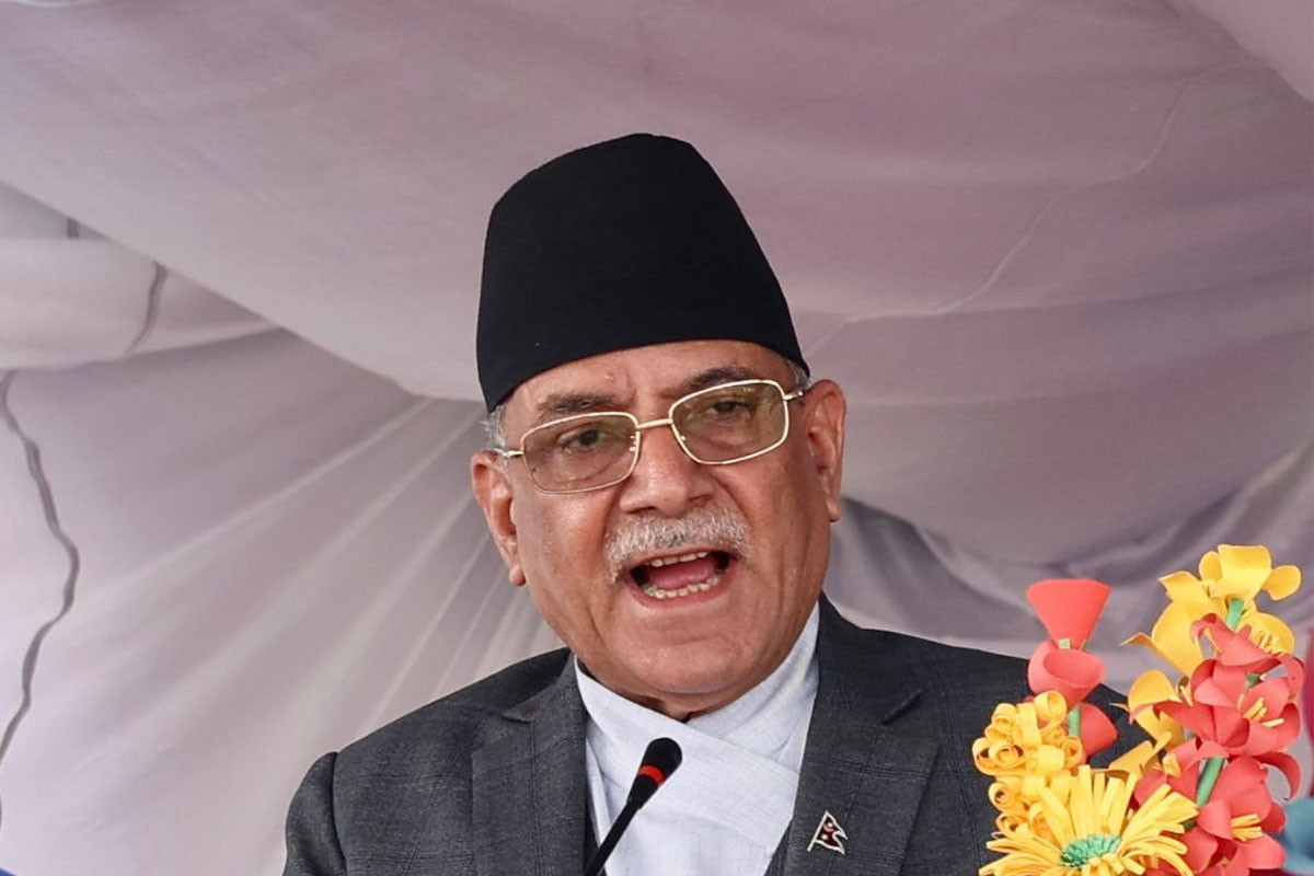 ‘लेखेर राख्नुस, गठबन्धन पाँचै वर्ष जान्छ’ : प्रधानमन्त्री प्रचण्ड