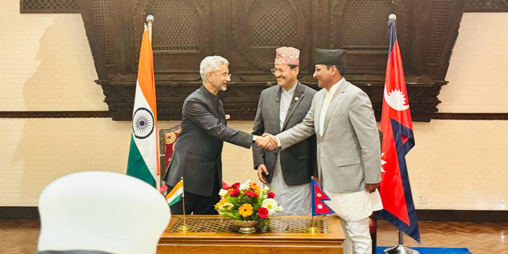 भारतीय विदेशमन्त्रीको भ्रमणका विषय विभाजित टिप्पणी शुरु, नेपालको पानीमा नजर रहेको दाबी (खास खबर)