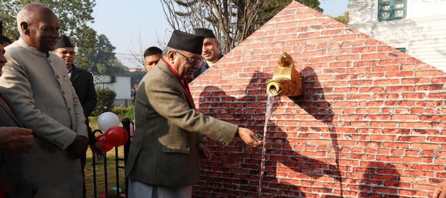 काठमाडौंमा मेलम्चीको पानी पुनः वितरण सुरु, चौथोपटक गरे प्रधानमन्त्री  उद्याटन