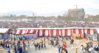 टुँडिखेलमा भीडमा चेपिएर ८ जना घाइते, ट्रमा सेन्टरमा उपचार हुँदै