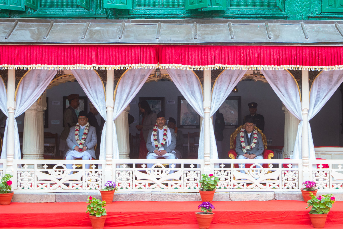 राष्ट्रपति पौडेलले गरे बसन्त श्रवण