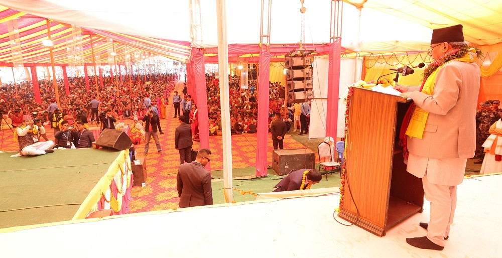 ‘विदेशिनुपर्ने अवस्था परिवर्तन गर्नुपर्छ’ : प्रधानमन्त्री ‘प्रचण्ड’