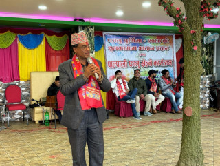 पाल्पालीले मनाए चन्द्रागिरीमा फागु, वार्षिक कार्यक्रममै राखिने मेयरको घोषणा