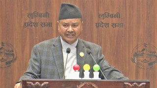 लुम्बिनीका मुख्यमन्त्री चौधरीद्वारा राजीनामा
