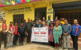 अपिहिमालको मकरीगाडमा पर्यटकीय सूचना केन्द्र स्थापना