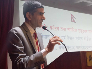 मन्त्रालयका सचिव तथा बोर्डका अध्यक्ष डा.गणेशप्रसाद पाण्डेको स्वागत