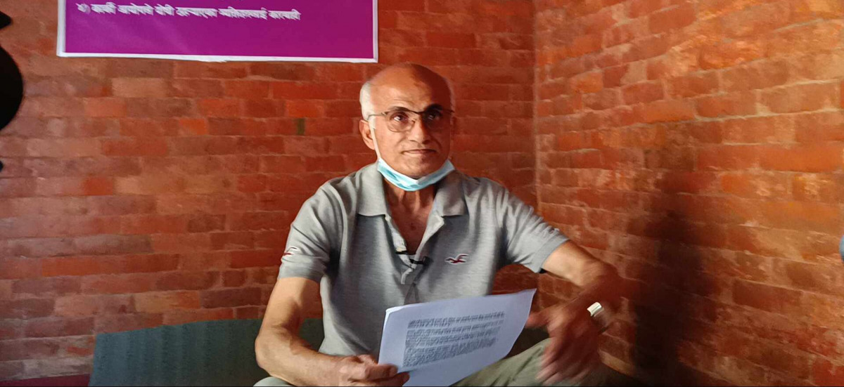 प्रधानमन्त्रीको राजीनामा माग्दै गोविन्द केसीले सुरु गरे अनसन