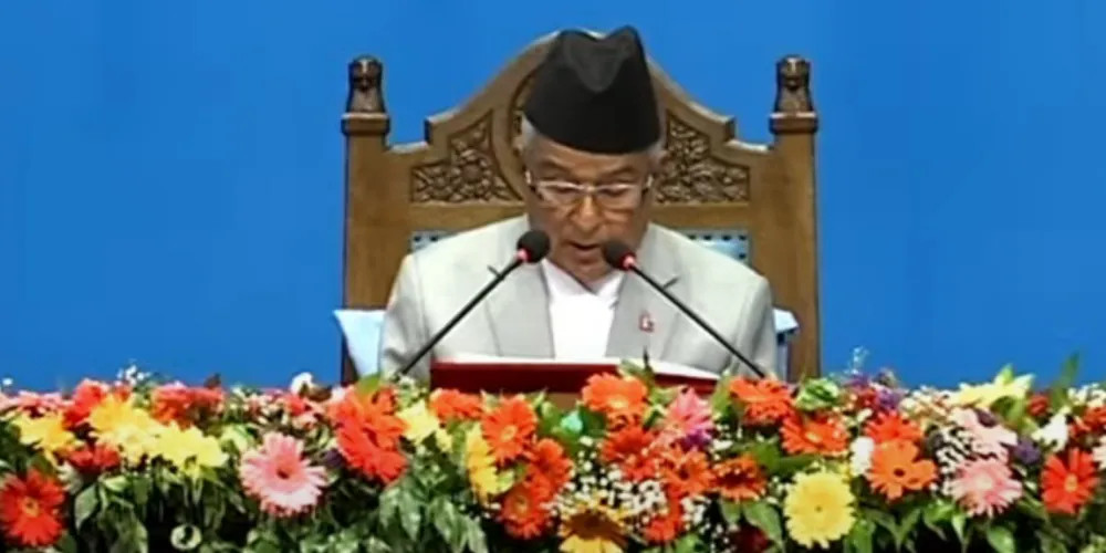नीति तथा कार्यक्रमः अर्थतन्त्रको सुधार र भ्रष्टाचार नियन्त्रण मुख्य प्राथमिकता