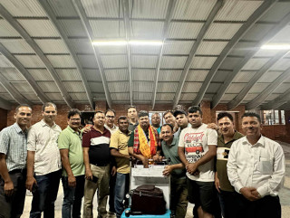 प्रेस युनियनका अध्यक्ष लम्साल बेलायत प्रस्थान