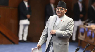 ढल्यो प्रचण्ड सरकार, ६३ सांसदले मात्रै दिए मत