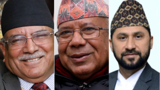 प्रचण्ड, माधव र रविबीच गोप्य भेट, के भयो कुराकानी ?