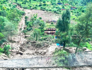 बागलुङ पहिरोमा थप एक जनाको शव भेटियो, दुई अझै बेपत्ता