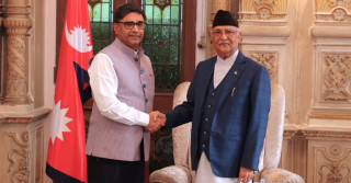 प्रधानमन्त्री ओलीले दिए मोदीलाई नेपाल भ्रमणको निम्तो