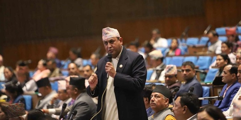 उपसभामुखले आफै राजीनामा दिएर मार्गप्रशस्त गरिदिनुपर्छ, पदीय दुरुपयोग गर्नेलाई पदमा रहन मिल्दैँन: रामहरि खतिवडा