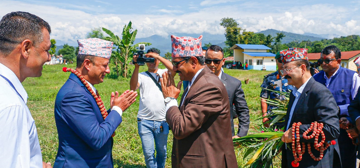 उर्जामन्त्री खड्का गृह जिल्लामा
