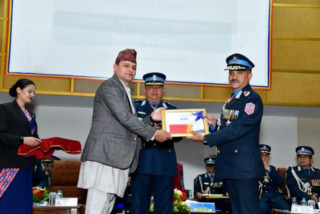 प्रहरी नारा छनौट प्रतियोगितामा घनबहादुर थापा प्रथम, नेपाल प्रहरीद्वारा पुरस्कृत