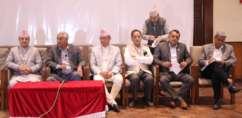सत्ता सहकाकार्यमा कुनै समस्या नरहेको कांग्रेसको निष्कर्ष, समझदारीअनुसार नै कार्य सञ्चालन भइरहेकोे दाबी (खासखबर)
