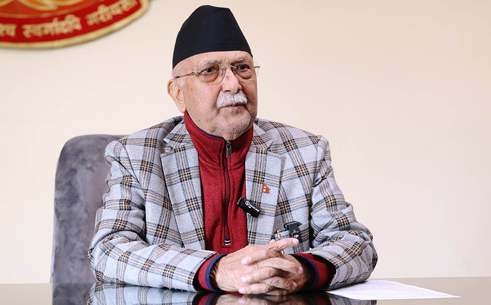सरकार परिवर्तन हुन्छ भन्ने कुरा अर्थहीन हल्ला मात्रै हो : प्रधानमन्त्री ओली